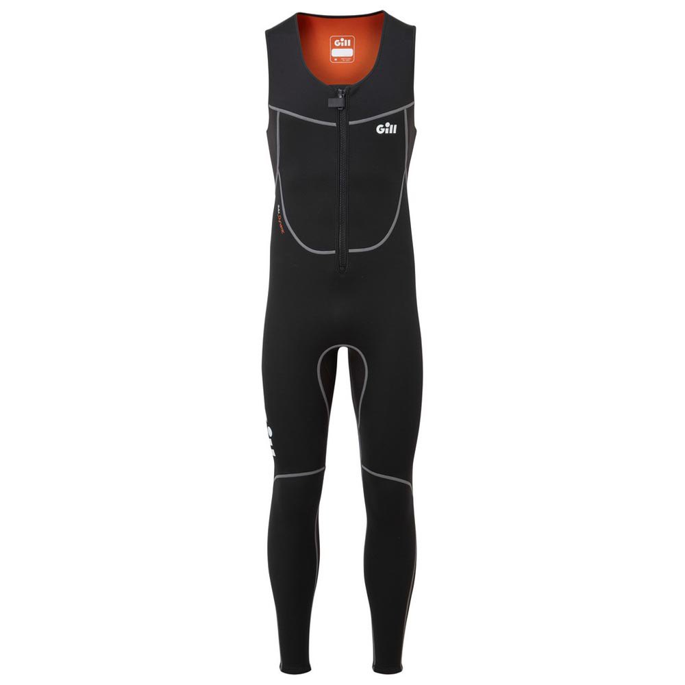 Gill Dynamic Long John Neoprene Sleeveless Wetsuit Schwarz S Mann von Gill