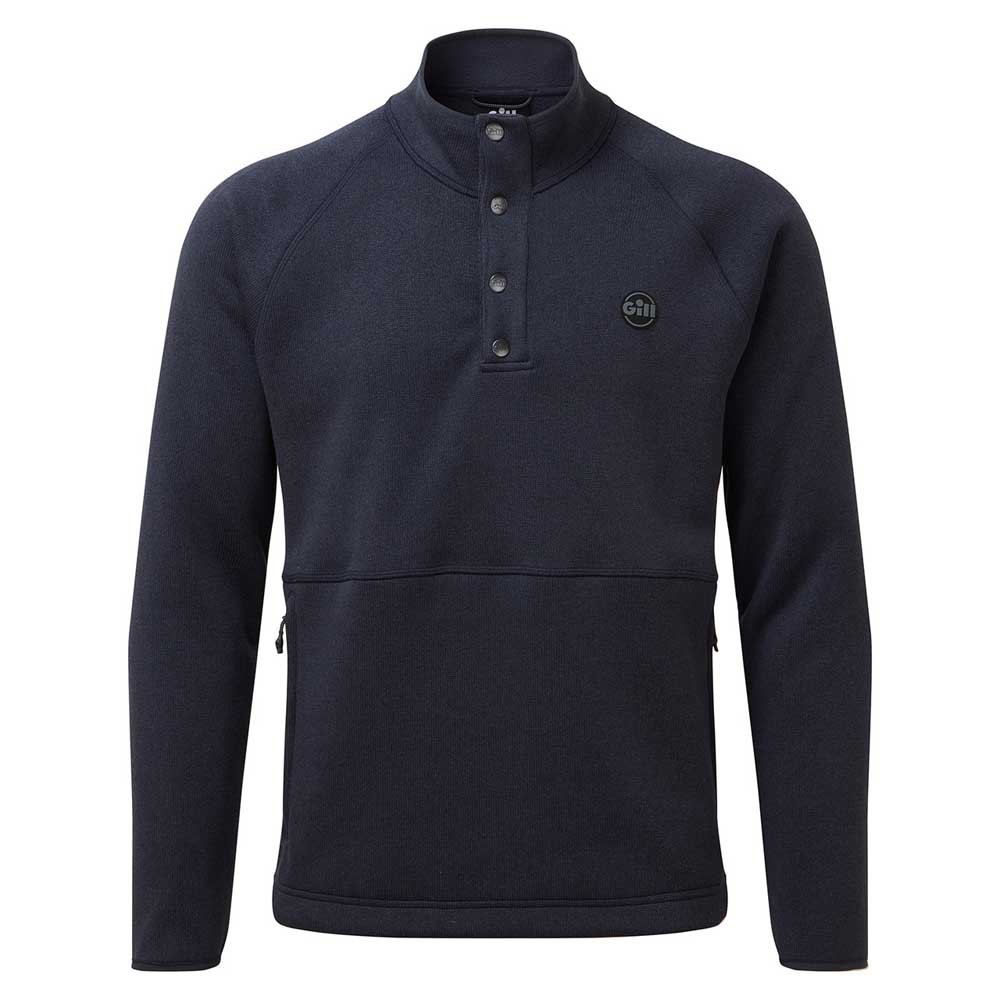 Gill Fisher Half Zip Fleece Blau S Mann von Gill