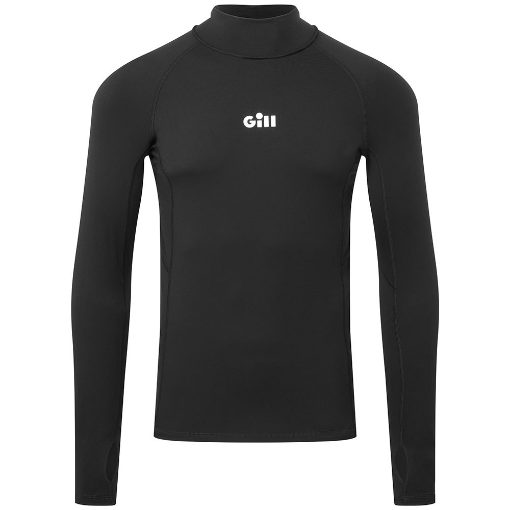 Gill Hydrophobe Uv Long Sleeve T-shirt Schwarz 2XL Mann von Gill