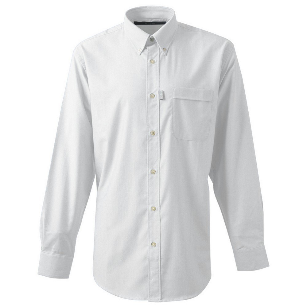 Gill Oxford Long Sleeve Shirt Weiß 2XL Mann von Gill