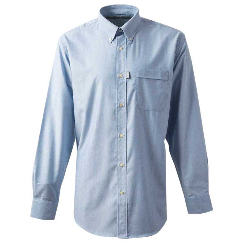Gill Oxford Long Sleeve Shirt Blau 2XL Mann von Gill