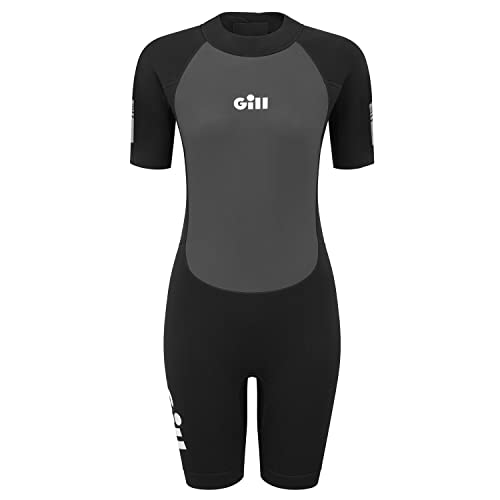 Gill Womens Women's Pursuit Shorty 5031W - Black Gill Womens Wetsuit Size - 8 von Gill