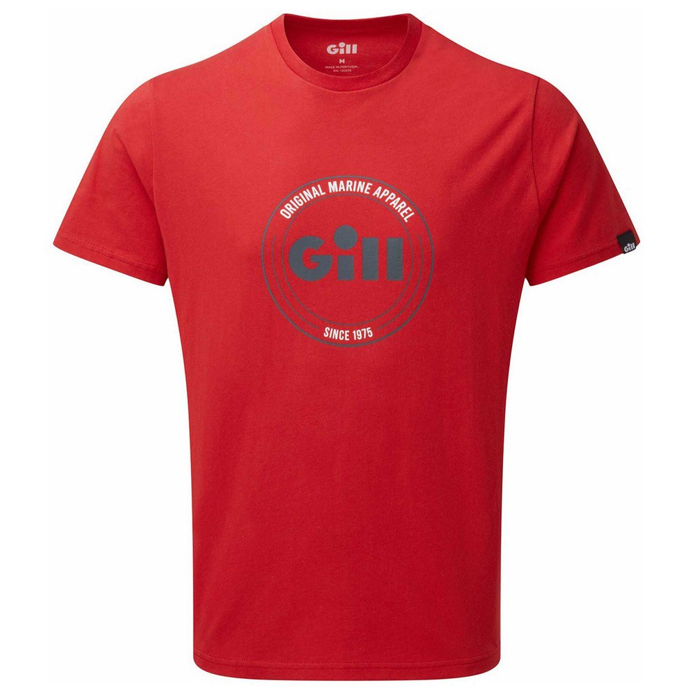 Gill Scala T-shirt Rot 2XL Mann von Gill
