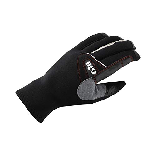 Gill Three Seasons Handschuh - Leichtgewicht - Keine Naht-Fingerspitzen für mehr Komfort, Passform, Haltbarkeit und Fingerfertigkeit von Gill