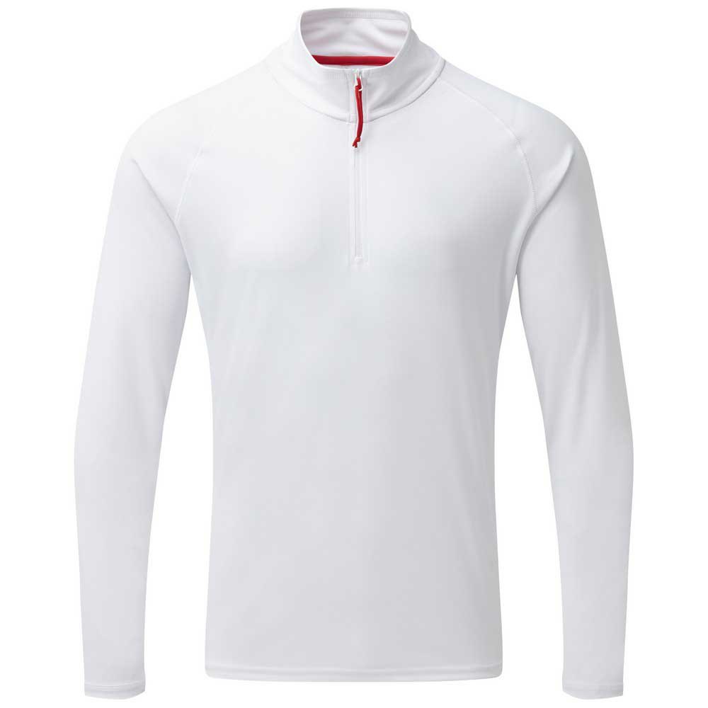 Gill Uv Tec Long Sleeve T-shirt Weiß 2XL Mann von Gill