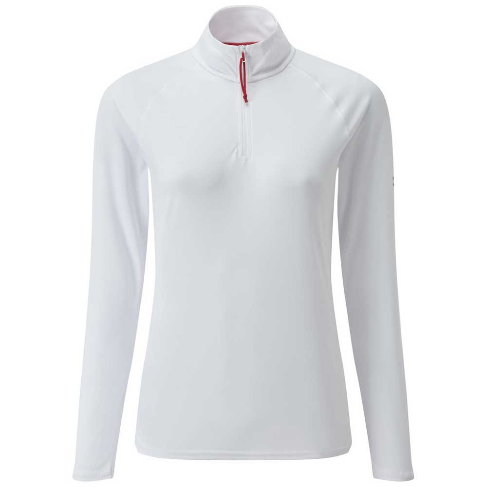 Gill Uv Tec Long Sleeve T-shirt Weiß 44 Frau von Gill