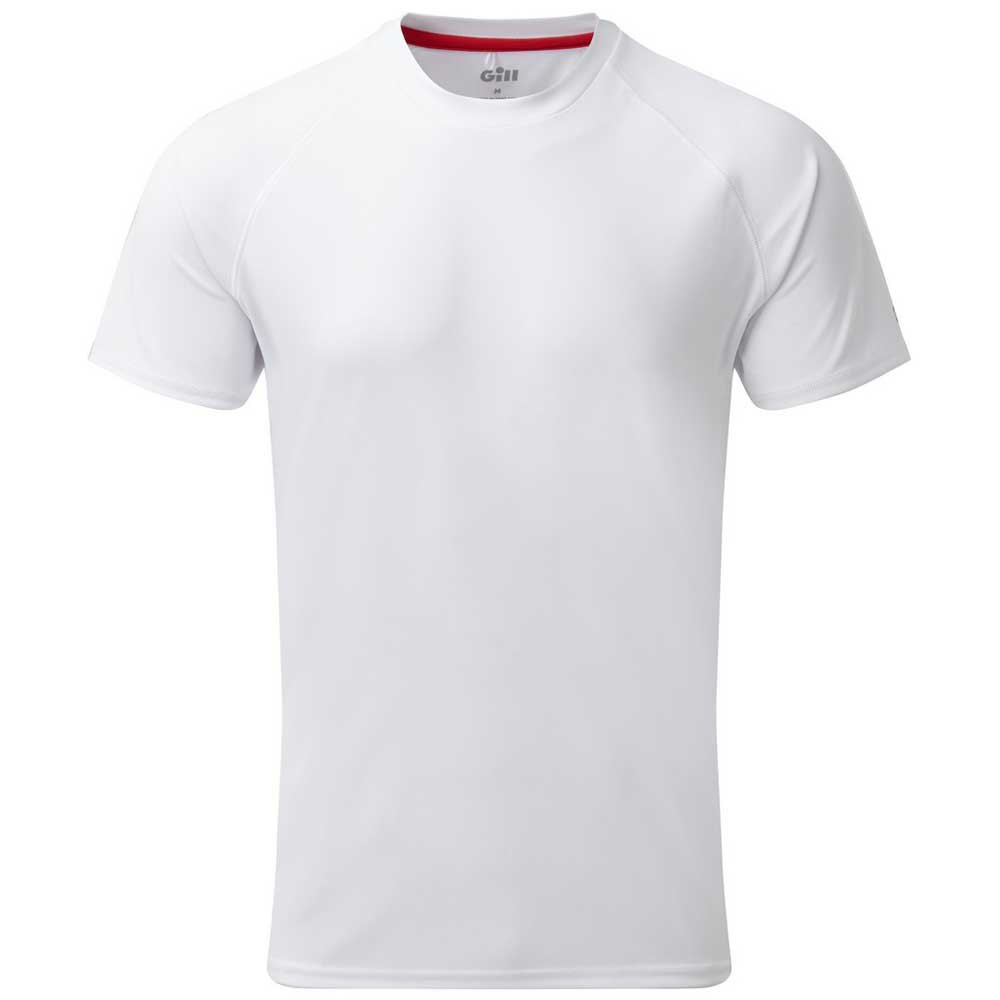 Gill Uv Tec Short Sleeve T-shirt Weiß 3XL Mann von Gill