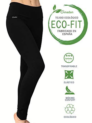 Ginadan Eco-Fit Sensation, umweltfreundlich, maximale Anpassung, Damen L Schwarz von Ginadan