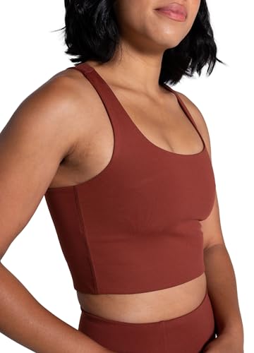 Girlfriend Collective Paloma Sports Bra, Medium Impact Classic Women’s Sports Bra, Racerback, Without Padding and Underwire, for Fitness, Running, Yoga, Pilates, Wellness, Training, Sizes XXS-6XL von Girlfriend Collective