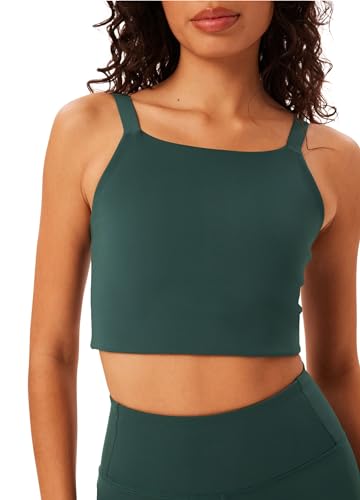 Girlfriend Collective Sports Bra, Classic Women’s Sports Bra, Low Back, Without Underwire and Padding, Perfect for, Tennis, Spinning, Jogging, Sizes XXS-6XL von Girlfriend Collective