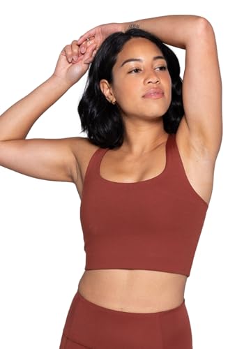 Girlfriend Collective Sports Bra, Women’s Sports Bra/Tank top, Racerback, Without Underwire and Padding, Perfect for, Running, Training, Jogging, Sizes XXS-6XL von Girlfriend Collective