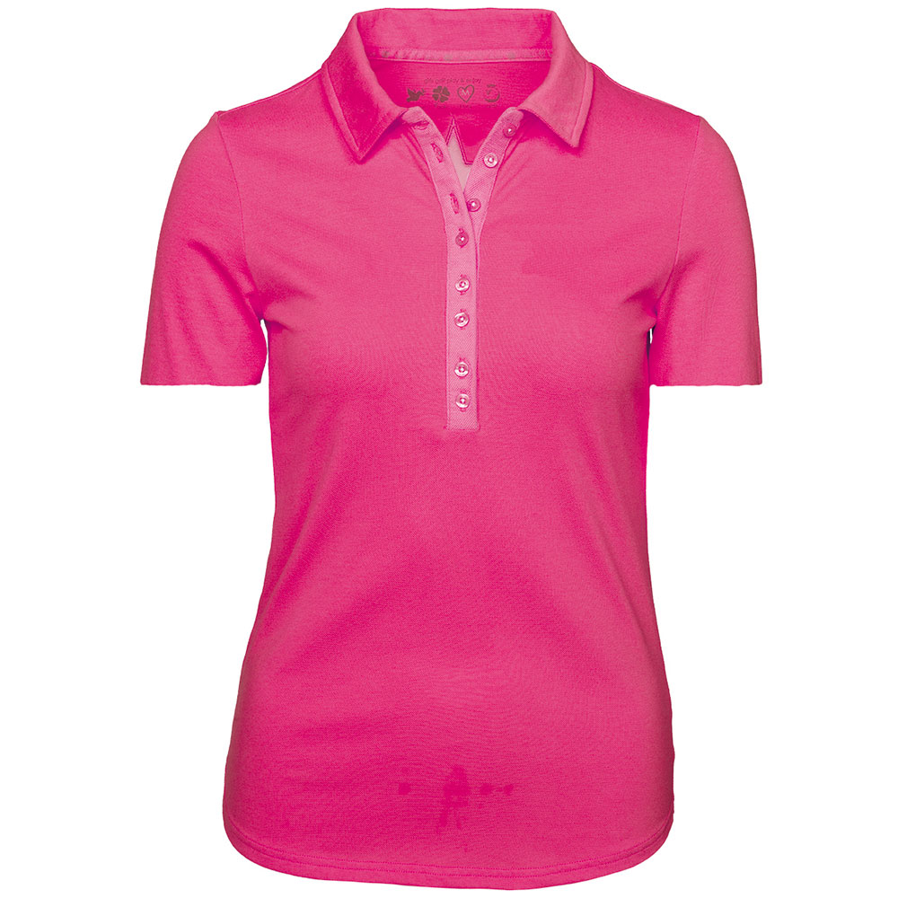 'Girls Golf Sophy Basic Damen Polo (14502) pink' von Girls Golf