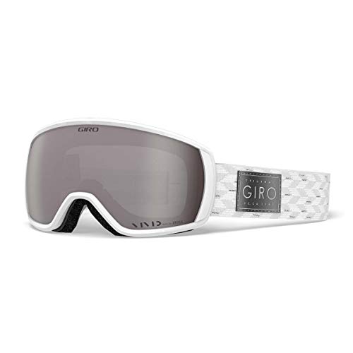 Giro Snow Facet Brillen White Silver Shimmer 18 Einheitsgröße von Giro