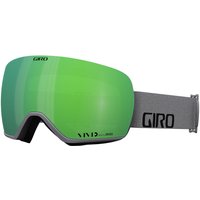 Giro Article Grey Wordmark Vivid Emerald von Giro