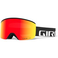 Giro Axis Goggle Black Wordmark Vivid Ember von Giro