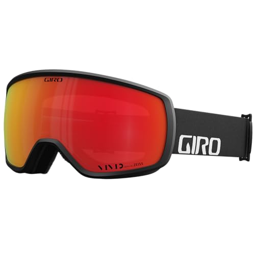 Giro Balance II Skibrille, black wordmark-vivid ember von Giro
