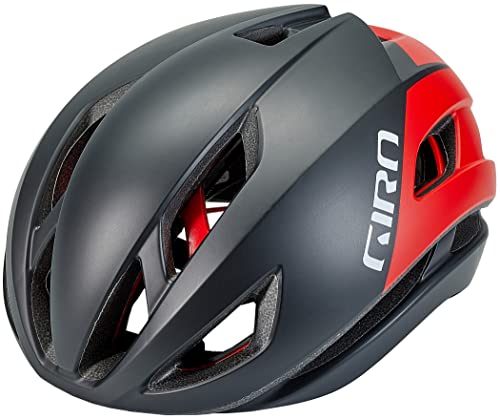 Giro Bike Unisex – Erwachsene Eclipse Spherical Helme, Matte Black/White/Red 22, S von Giro