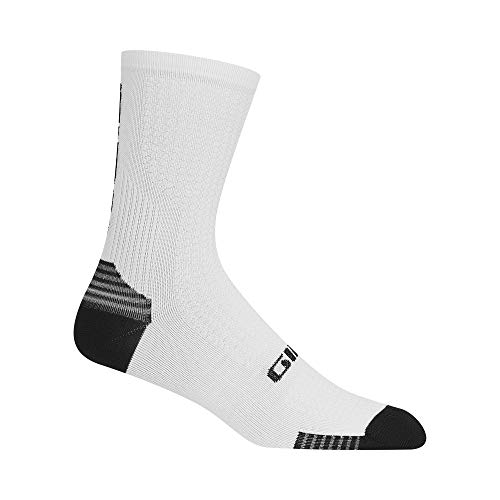Giro Bike Herren HRC + Grip Socken, Weiß/Schwarz, XL von Giro