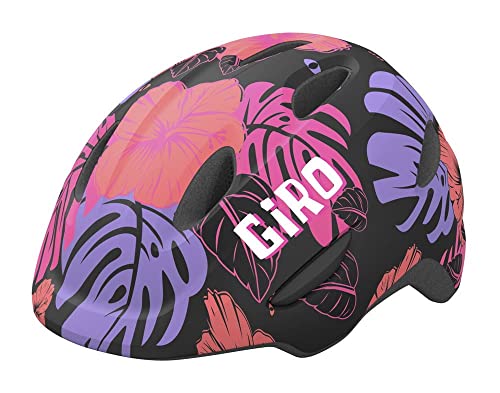 Giro Bike Unisex – Erwachsene Scamp Helme, Matte Black Flora 23, S von Giro