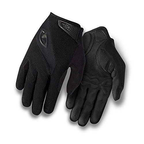 Giro Unisex – Erwachsene Bravo Gel LF Fahrradhandschuhe, Black, L, Schwarz von Giro