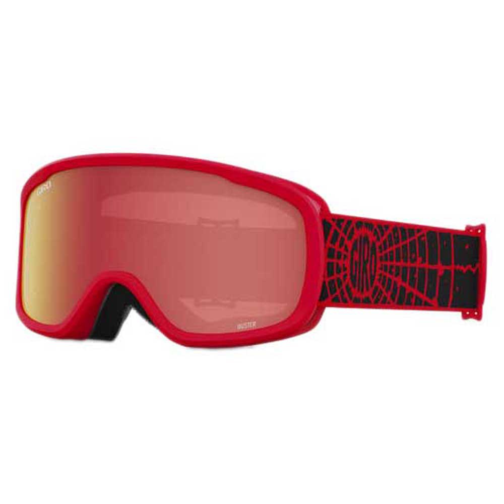 Giro Buster Ski Goggles Rot Amber Scarlet/CAT2 von Giro