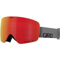 Giro Contour Grey Wordmark Vivid Ember Infrared von Giro