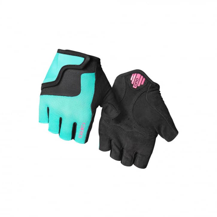 Giro Handschuhe Bravo Jr. scream teal/neon pink - S von Giro