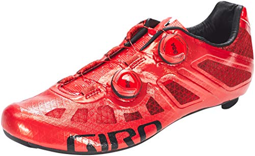 Giro Herren Imperial Rennrad|Triathlon/Aero Schuhe, Bright red, 39 von Giro