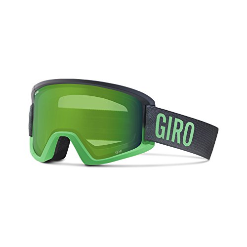 Giro Herren SEMI Skibrille, Bright Green/Turb Faded, One Size von Giro