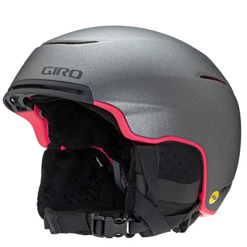 Giro Herren Terra MIPS Skihelm, Matte Graphite/Bright pink, S von Giro
