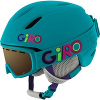 Giro Launch Combo Pack Kinder-Skihelm Goggle Matte Marine Wild von Giro