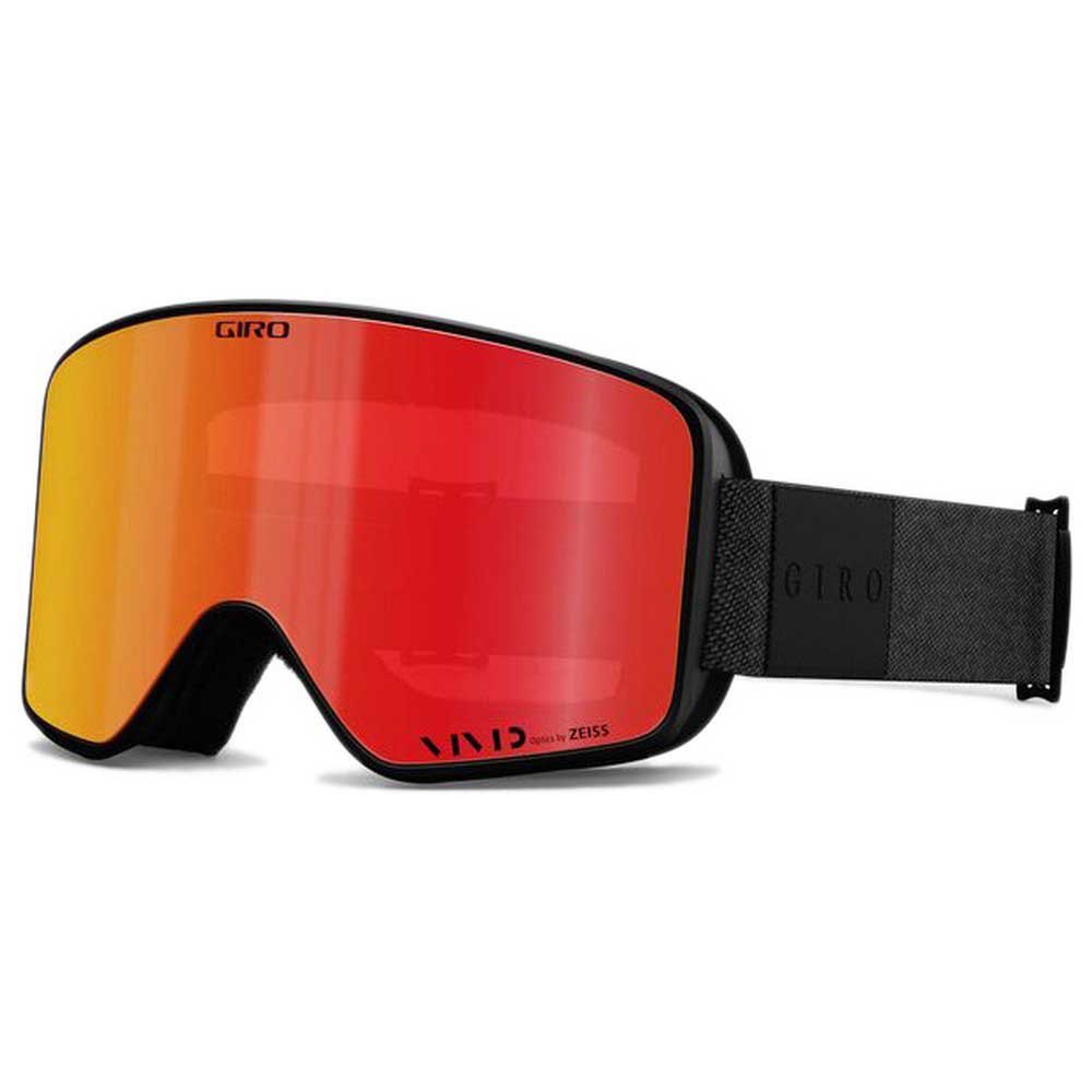 Giro Method Ski Goggles Schwarz Vivid Jet Black/CAT4+Vivid Infrared/CAT1 von Giro