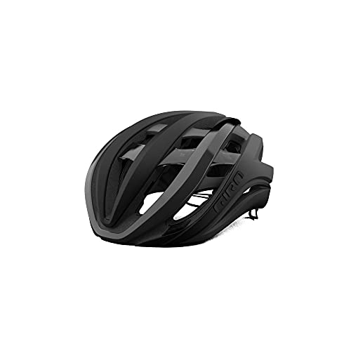 Giro Bike Unisex – Erwachsene Aether Spherical MIPS Fahrradhelme, Matte Black/Flash, M von Giro