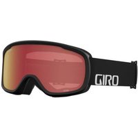Giro Roam - Skibrille (black wordmark - amber scarlet/yellow) von Giro