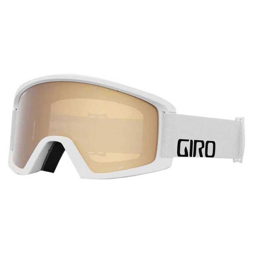 Giro Semi Ski Goggles Weiß Amber Gold/CAT2+Yellow/CAT0 von Giro