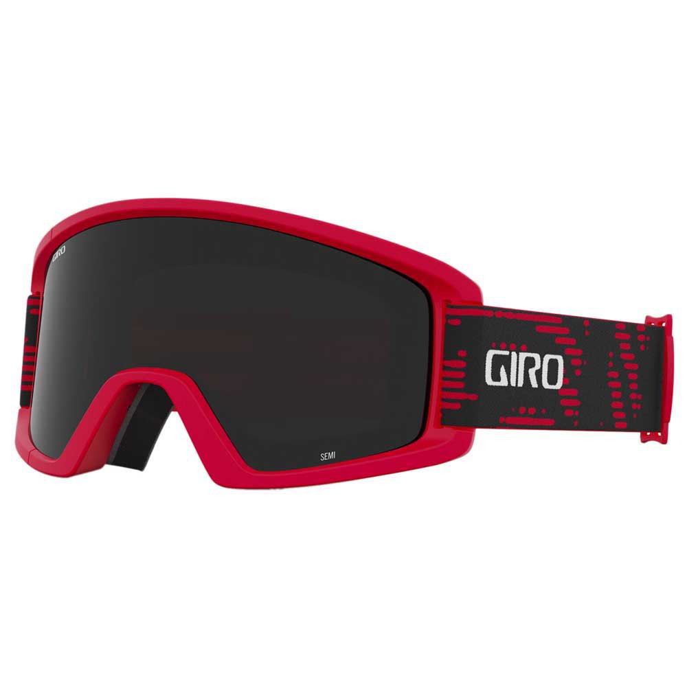 Giro Semi Ski Goggles Rot Amber Scarlet/CAT2 von Giro