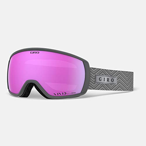 Giro Snow Damen Facet Skibrille, Titanium zag Vivid pink, Einheitsgröße von Giro