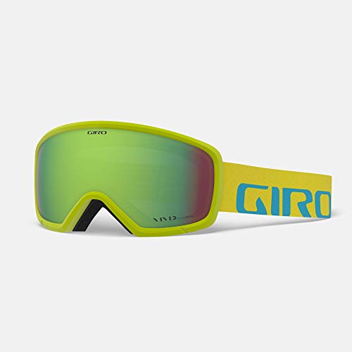 Giro Snow Unisex – Erwachsene Ringo Skibrille, Citron/Iceberg apex Vivid emberald, Einheitsgröße von Giro