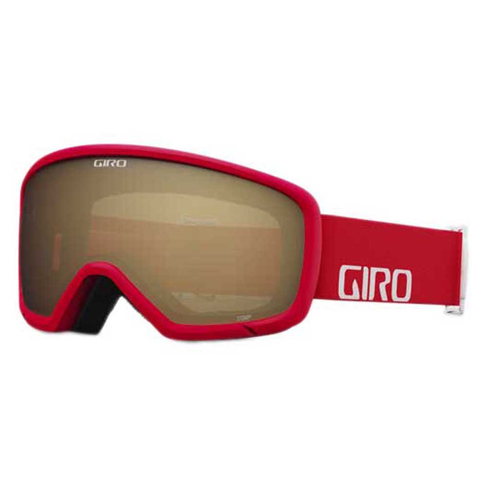 Giro Stomp Ski Goggles Rot Amber Rose/CAT2 von Giro