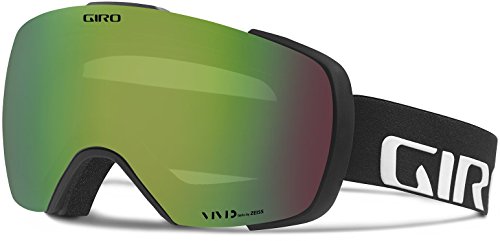 Giro Unisex-Adult Contact Skibrille, Black Wordmark, L von Giro