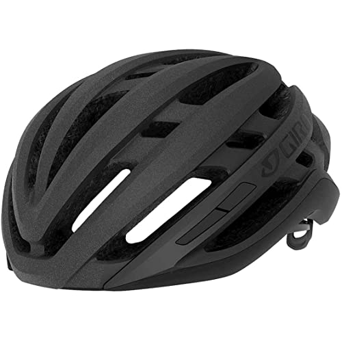 Giro Bike Unisex – Erwachsene AGILIS Fahrradhelme, Matte Black 22, L von Giro