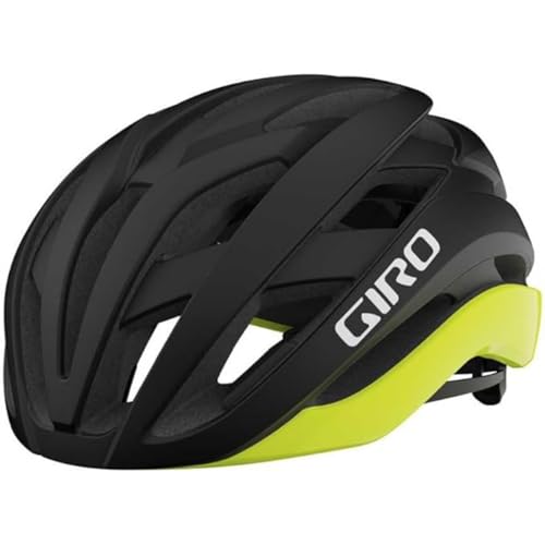 Giro Unisex – Erwachsene Cielo MIPS Helme, Matte Black/Highlight Yellow, L von Giro