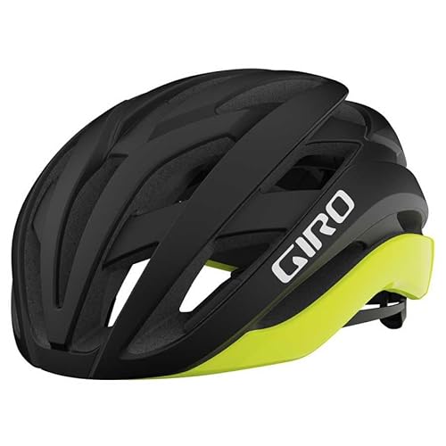 Giro Unisex – Erwachsene Cielo MIPS Helme, Matte Black/Highlight Yellow, S von Giro