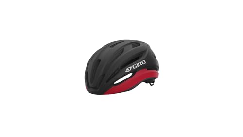 Giro Unisex – Erwachsene Isode II Helme, Matte Black/red, Einheitsgröße von Giro