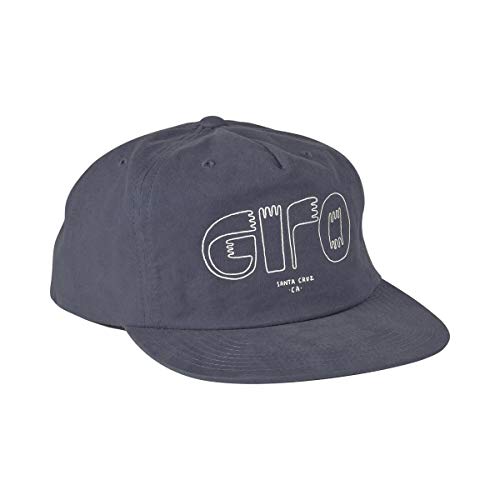 Giro Unisex – Erwachsene Unstructured Snap Back Cap Fahrradbekleidung, Blue Logo Hands, OneSize von Giro