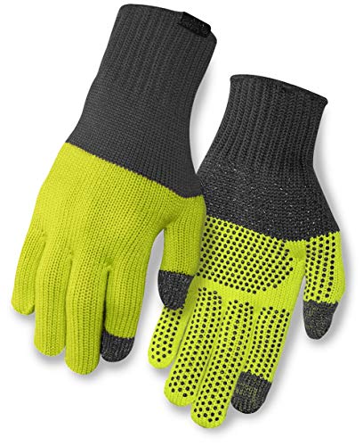 Giro Bike Merino Handschuhe Gray/Wild Lime-M 20 S/M von Giro