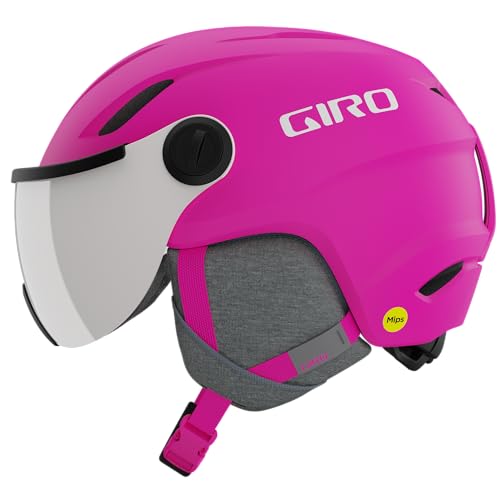 Giro Unisex Jugend Snow Buzz MIPS Skihelme, Matte Bright Pink Silv Flash22, XS von Giro
