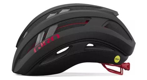 giro aries spherical mips helm matte black carbon   red von Giro