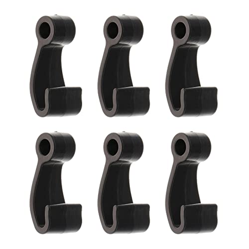 Gissroys 6 PCs Kayak J Form Hooks Bungee Plastik Faden Seilclip Für Kajak Kanus Paddelbrett Ruderkajak J Hooks Schwerdethaft von Gissroys
