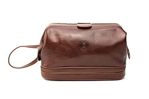 Necessaire in Pelle | Giudi | 3264/GD02-Marrone von Giudi